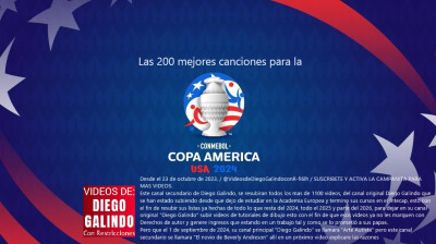 200 mejores canciones para la Copa America Estados Unidos 2024