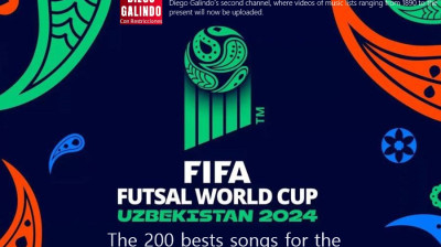 Las 200 mejores canciones para la Copa Mundial de Futbol Sala Uzbekistán 2024 (PROMO)