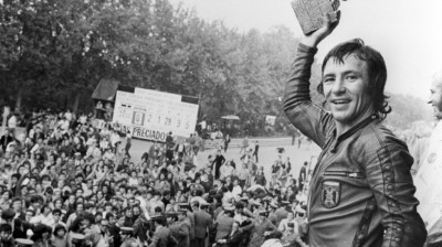 Ángel Nieto in Montjuic