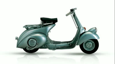 L'évolution de la Vespa Piaggio