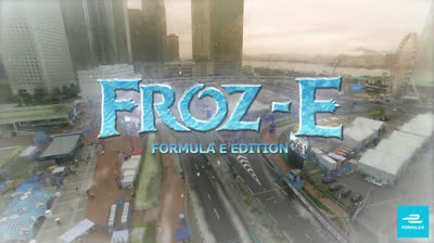 Fórmula E x Frozen