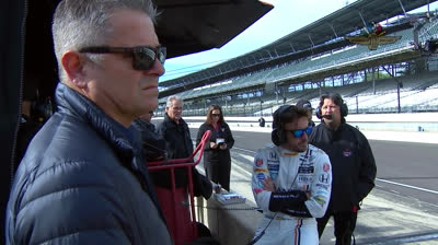 Fernando Alonso en Indianápolis