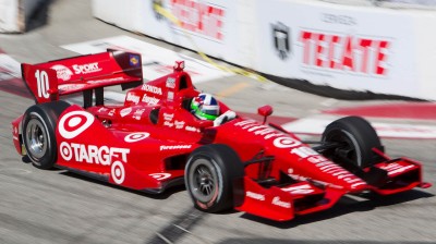 Dario Franchitti en Indianápolis 2012