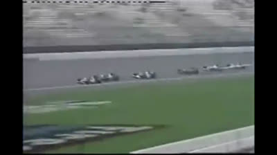 Accidente de Dario Franchitti en Michigan