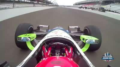 Simon Pagenaud en Indianápolis