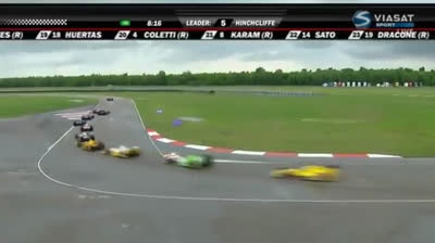 Accidente de Ray, Pagenaud y Bourdais 