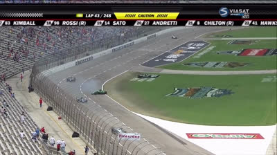 Terrible accident between Josef Newgarden and Conor Daly