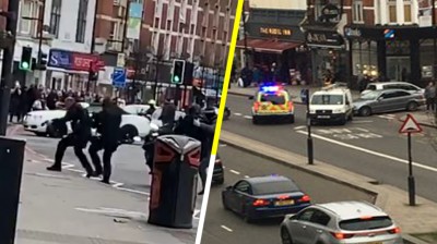 Terrorista Islamista abatido en Londres tras apuñalar a dos personas