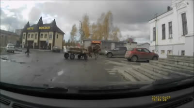 In Russia, driving licenses are given away