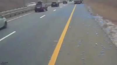 17 minutos de accidentes ininterrumpidos