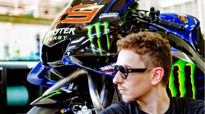 Lorenzo 'redebuts' with Yamaha