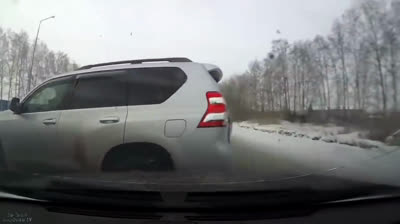 Insane drivers in Russia