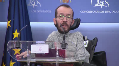 Pablo Echenique: "Es urgente abordar la derogación de la reforma laboral del PP"