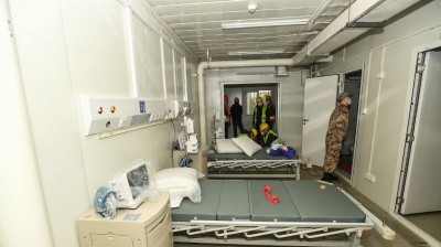 This is the new hospital in Wuhan