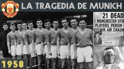 La tragedia aérea del 6 de febrero del Manchester United en 1958
