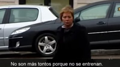 Celia Villalobos y su Chofer Manolo