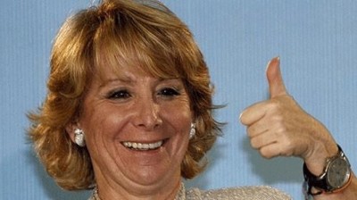 Esperanza Aguirre calls Ahora Madrid COCHOFOBOS