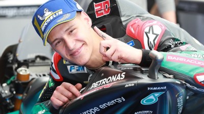 Fabio Quartararo, first on first day