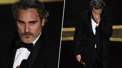 Joaquin Phoenix's speech after winning the Oscar for Best Actor