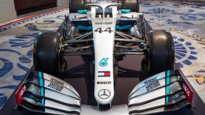 Mercedes unveils its new colours
