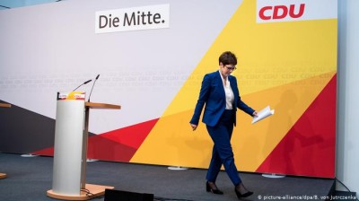 Kramp-Karrenbauer se rinde y deja a la CDU descabezada