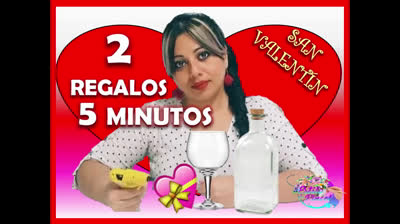 Manualidades para regalar en San Valentín