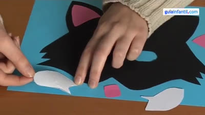 Máscara de gato para carnaval