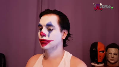 Joaquin Phoenix Joker Makeup