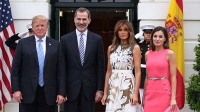 Trump y Melania recibirán a los Reyes de España el 21 de Abril