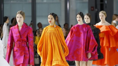 Carolina Herrera colors New York Fashion Week