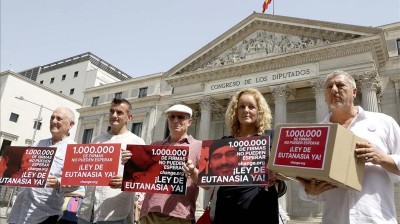 El Congreso aprueba tramitar la Ley de Eutanasia