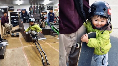 Rita Ishizuka, la skater que tiene solo 3 años e impresiona al mundo