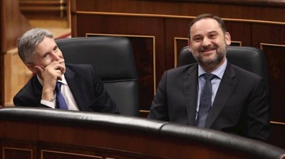 Ábalos y Marlaska se defiende de las acusaciones de PP y C's sobre el Caso Delcy
