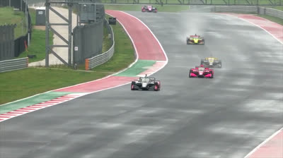 La lluvia, protagonista del primer test de la IndyCar