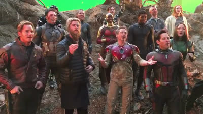 Every Marvel fan's dream: The Avengers sing Happy Birthday to you
