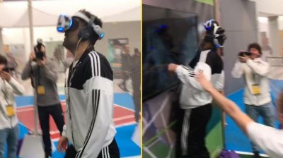 Felipe Reyes te enseña como NO se usan unas gafas VR