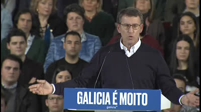 Feijóo: "Soy servidor de todos los gallegos y gallegas"