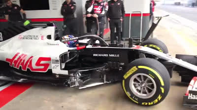 The new Haas also steps on the Circuit