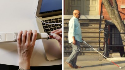 WeWalk, el bastón para ciegos que funciona con Google Maps