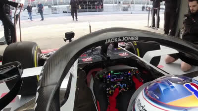 A lap to Montmeló with Grosjean