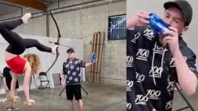 The incredible and DANGEROUS way to open a beer