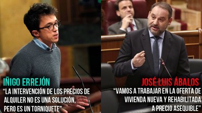 Errejón asks Ábalos about housing and rentals prices