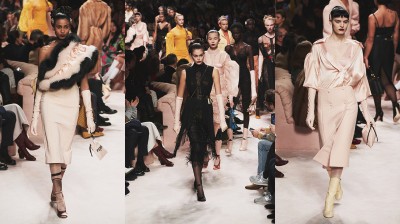 Fendi apuesta por la feminidad en su desfile de Milán