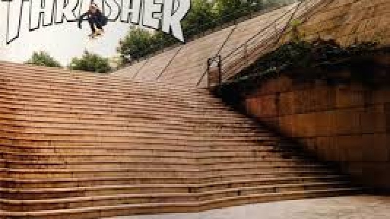 Aaron Homoki Jaws in Lyon stairs - TokyVideo