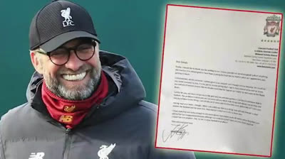 La genial respuesta de Klopp a un niño del Manchester United