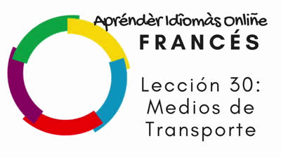 Medios de transporte en francés