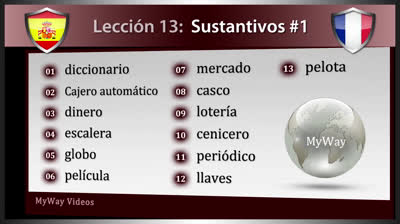 French Nouns - Lesson 13 (Part 1)