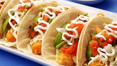 Breaded fish taco recipe