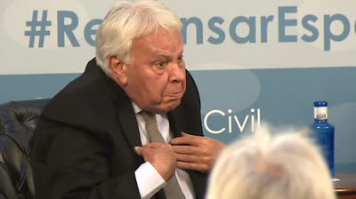 Felipe González: "There is no chance for self-determination or amnesty"