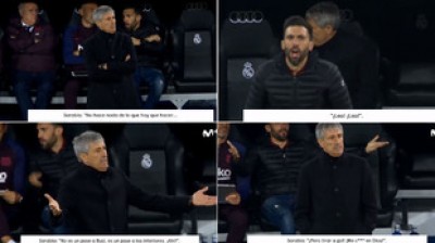 El monumental cabreo de Eder Sarabia en El Clásico